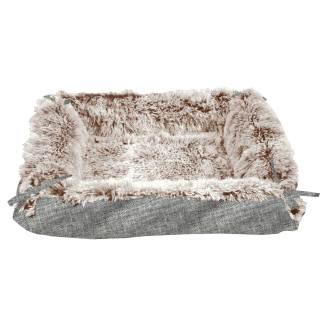 Couchage chat Croci beige - Douillet, lavable, repos sécurisé
