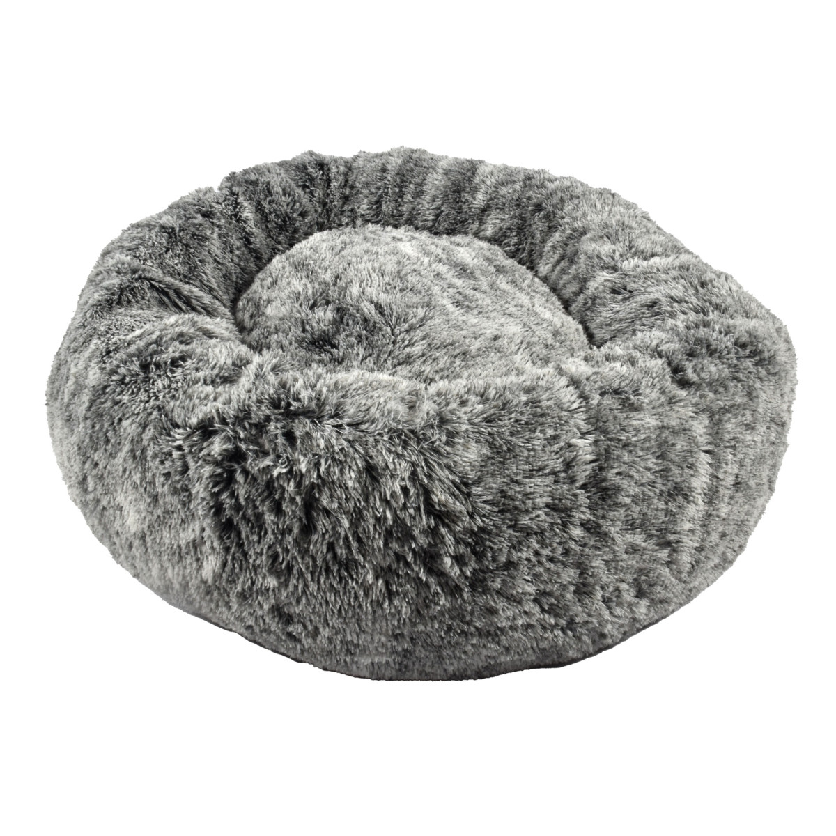 Coussin chat Croci Donut noir - Confort et soutien ergonomique (M)