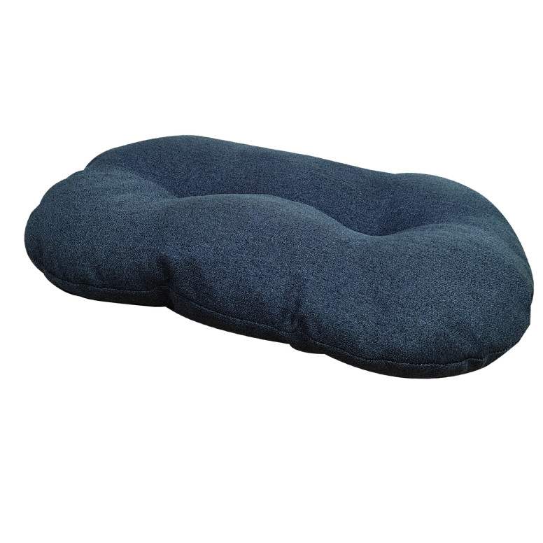 CROCI Coussin ovale gris Hydro - Tissu hydrofuge pour chien et chat