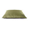 Coussin waterproof Martin Sellier noir et kaki (120x100cm) pour chien