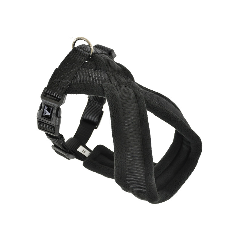 Harnais comfort nylon Vadigran noir 90cm xxl pour chien | DO&KA