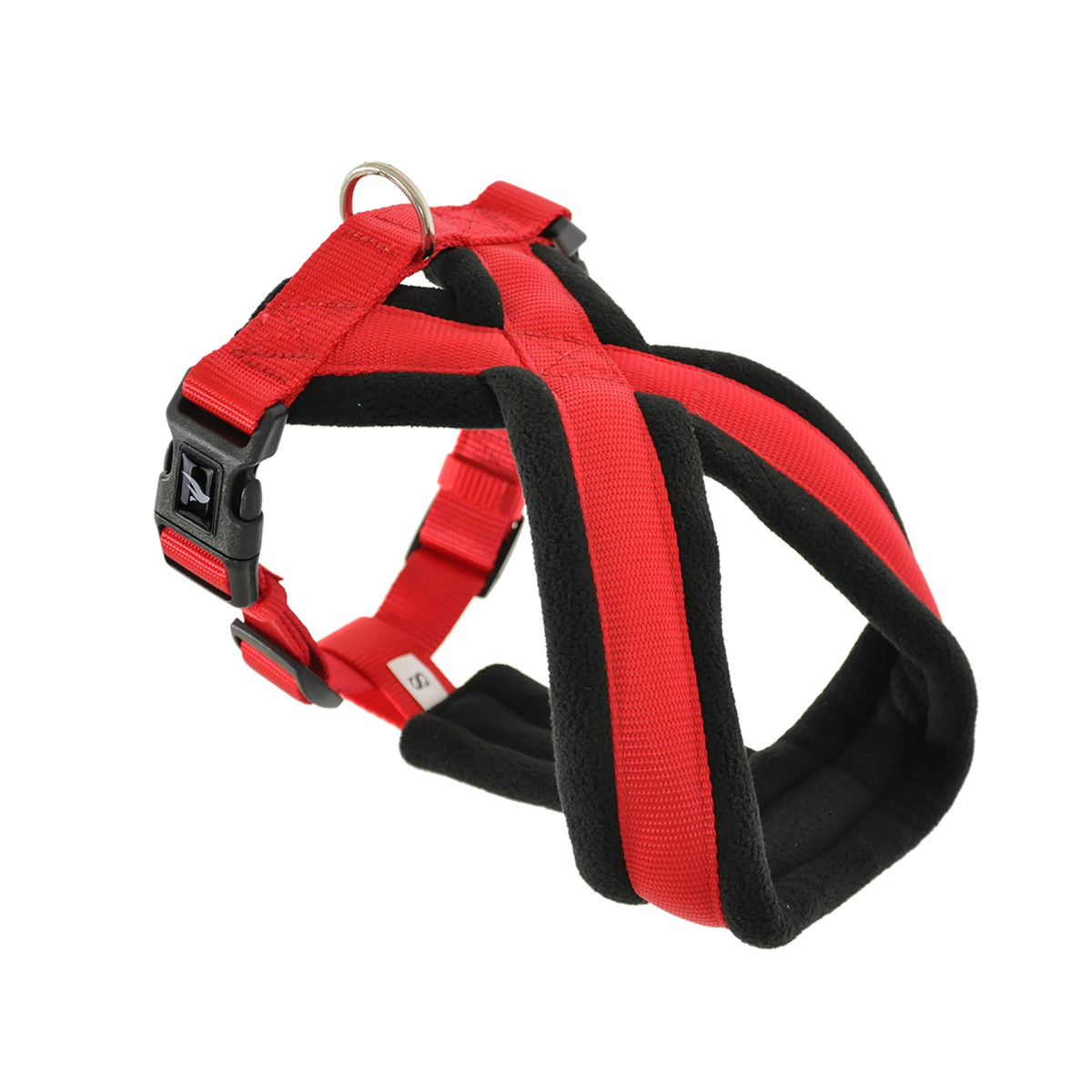 Harnais comfort nylon Vadigran rouge 35cm s pour chien | DO&KA