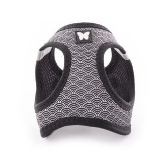 Harnais Martin Sellier Mesh Eventail noir M pour chien et chat | DO&KA