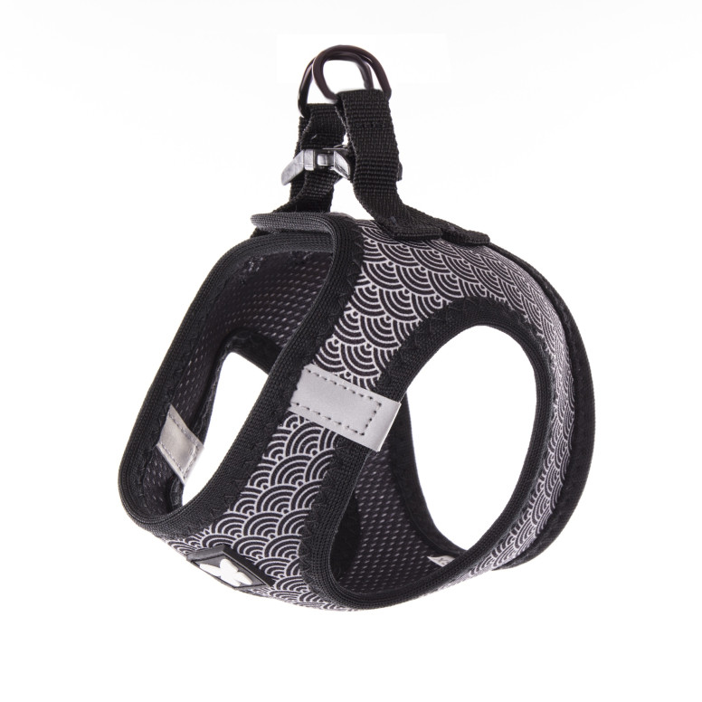 Harnais Martin Sellier Mesh Eventail noir S pour chien et chat | DO&KA
