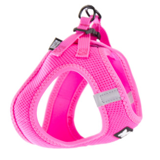 Harnais Martin Sellier Mesh rose fluo L pour chien et chat | DO&KA