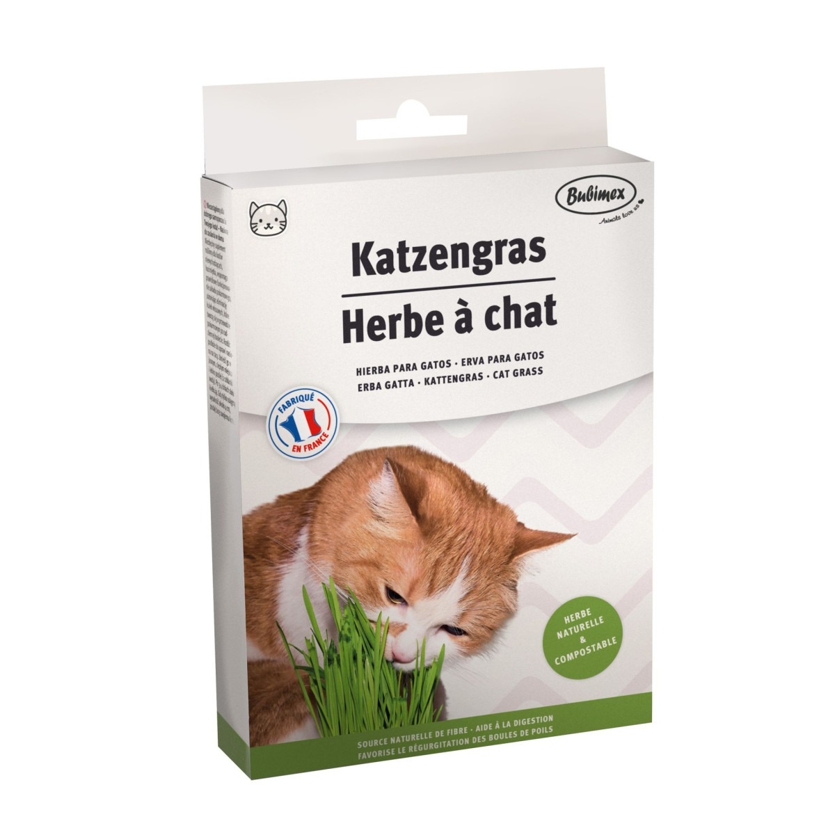 Herbe à chat Bubimex 100g - Naturelle & Digestive pour chats