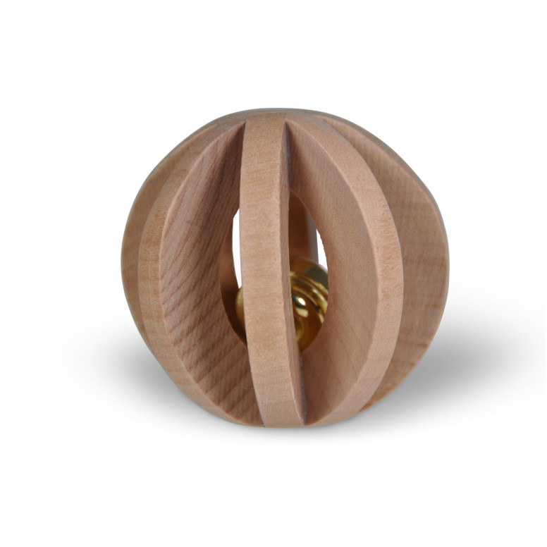 Jouet bois balle Vadigran 6cm pour rongeur | DO&KA