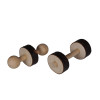 Jouet bois haltères Vadigran 9cm pour rongeur | DO&KA