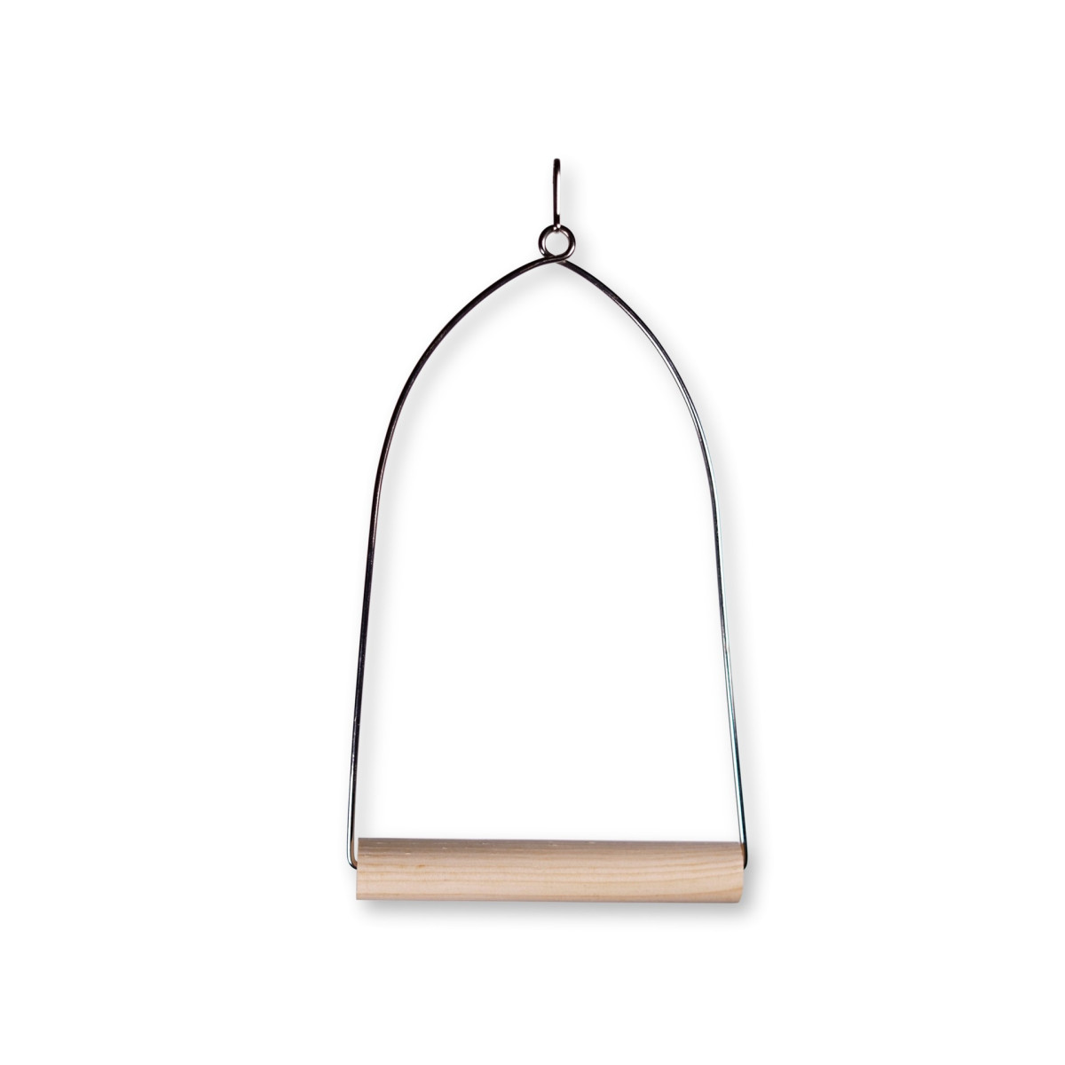 Jouet oiseau bois balançoire ronde Vadigran 15x27cm l pour oiseaux | DO&KA