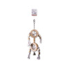 Jouet oiseau coton dreamcatcher Vadigran 53cm pour oiseaux | DO&KA