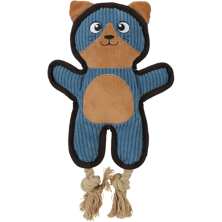 Jouet chien Zolux Buddy Chat Bleu : Doux, résistant et recyclé