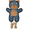 Jouet chien Zolux Buddy Chat Bleu : Doux, résistant et recyclé