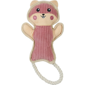 Jouet peluche hamster Zolux rose - Stimulez le jeu de votre chien