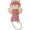 Jouet peluche hamster Zolux rose - Stimulez le jeu de votre chien
