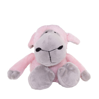 Peluche mouton Bubimex rose : jouet chien doux, résistant et apaisant
