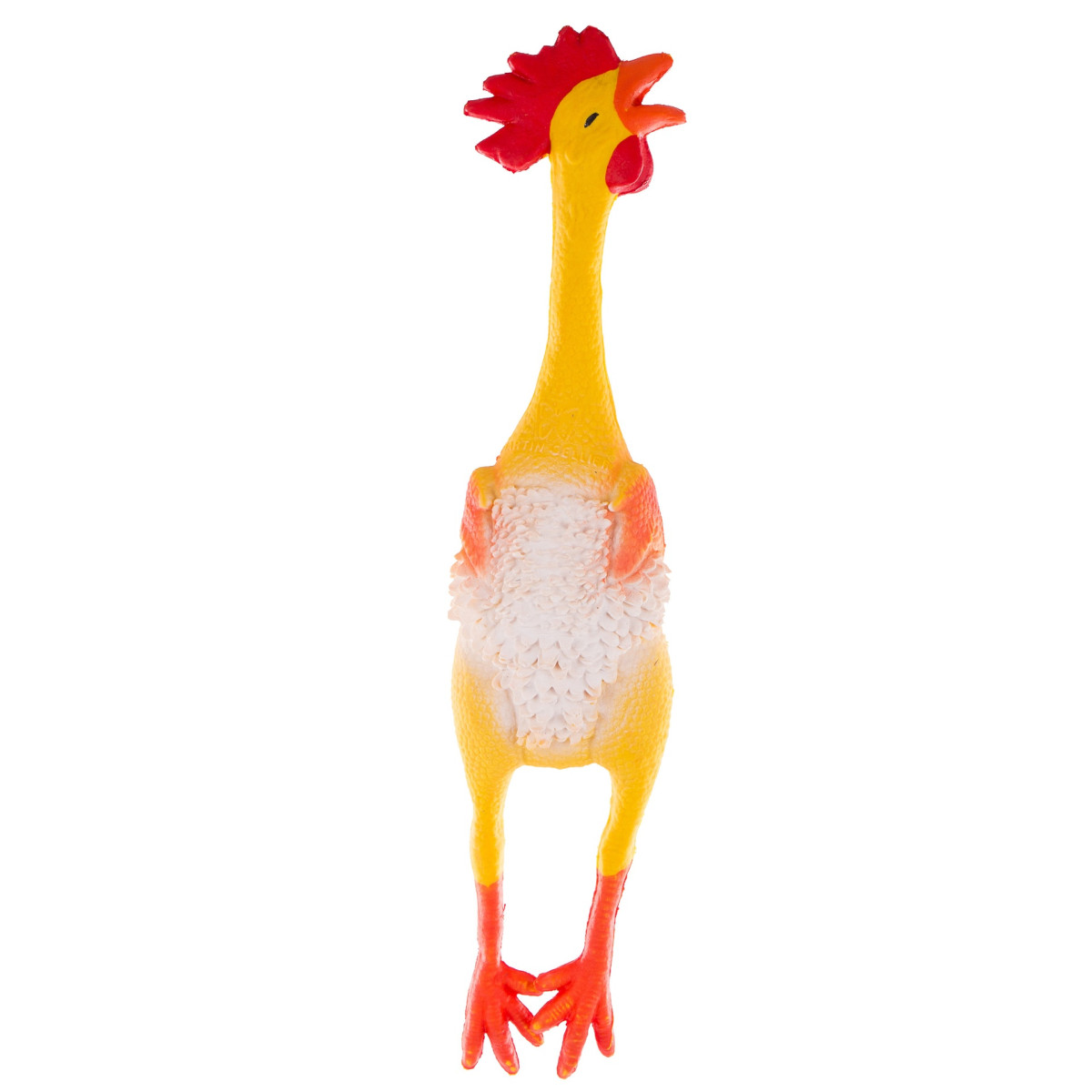 Jouet poulet en latex Martin Sellier grand modèle (latex) pour chien et chat
