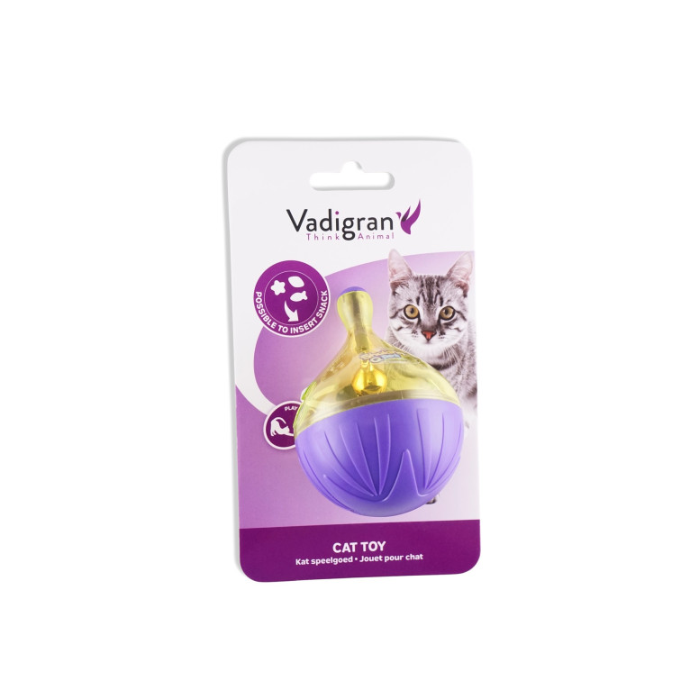Jouet Vadigran Treat Wobbler 8,5cm pour chat | DO&KA