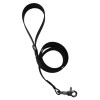 Laisse Biothane ANICOOL Noire - Idéale pour Petits Chiens (1,10m)