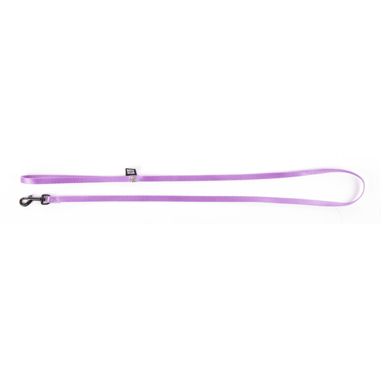 Laisse Martin Sellier Confort nylon parme 10-120 pour chien et chat | DO&KA