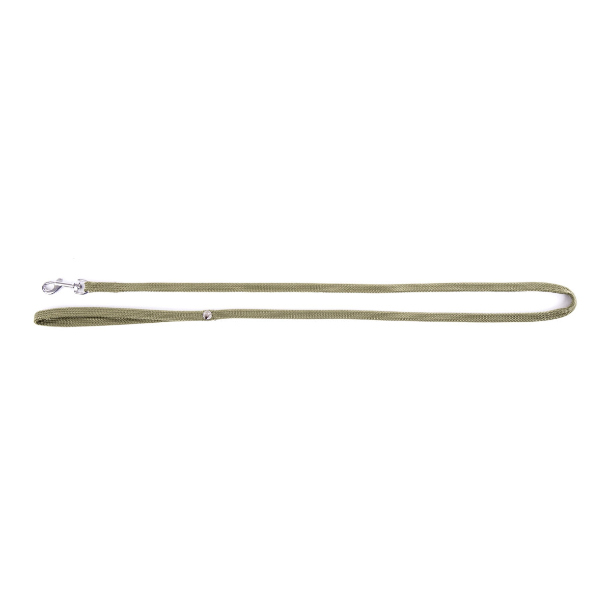 Laisse chat Martin Sellier nylon kaki - 10-120cm, robuste et légère