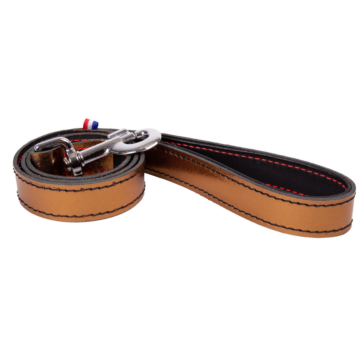 Laisse en cuir Dakota Martin Sellier (25-100cm) pour chien