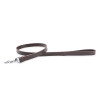 Laisse en cuir Martin Sellier modèle Coupe Franc marron (20mm - 100cm) pour chien