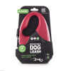 Laisse rétractable en corde rouge Martin Sellier Instinct (5m) pour chien