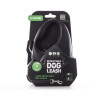 Laisse rétractable Instinct Martin Sellier noire en sangle (5m) pour chien