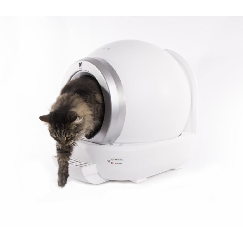 Maison de toilette automatique connectée Martin Sellier 65L pour chat | DO&KA