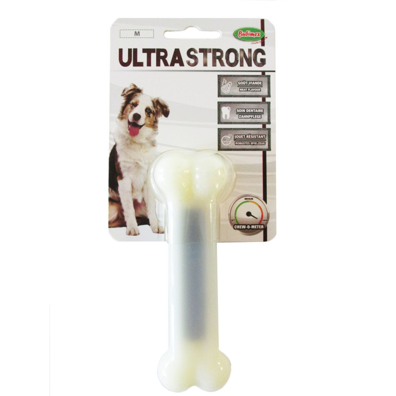 Os fourré BUBIMEX ultra-résistant 15 cm - Idéal pour chiens mâcheurs