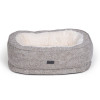 Panier Vadigran ovale Alys beige blanc 64x46x20cm pour chien | DO&KA