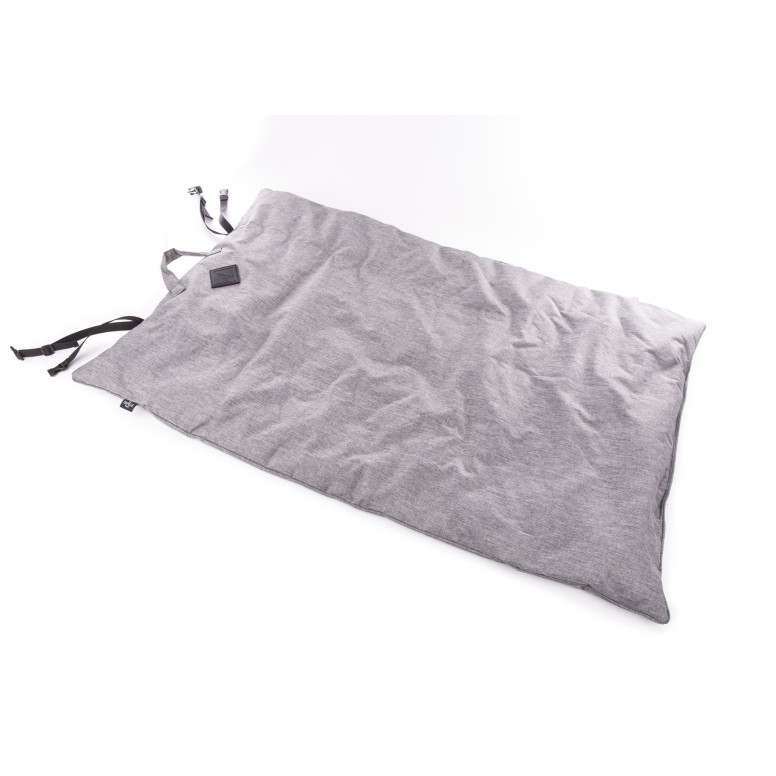 Plaid Croisette Martin Sellier gris en polyester (115cm) pour chien et chat