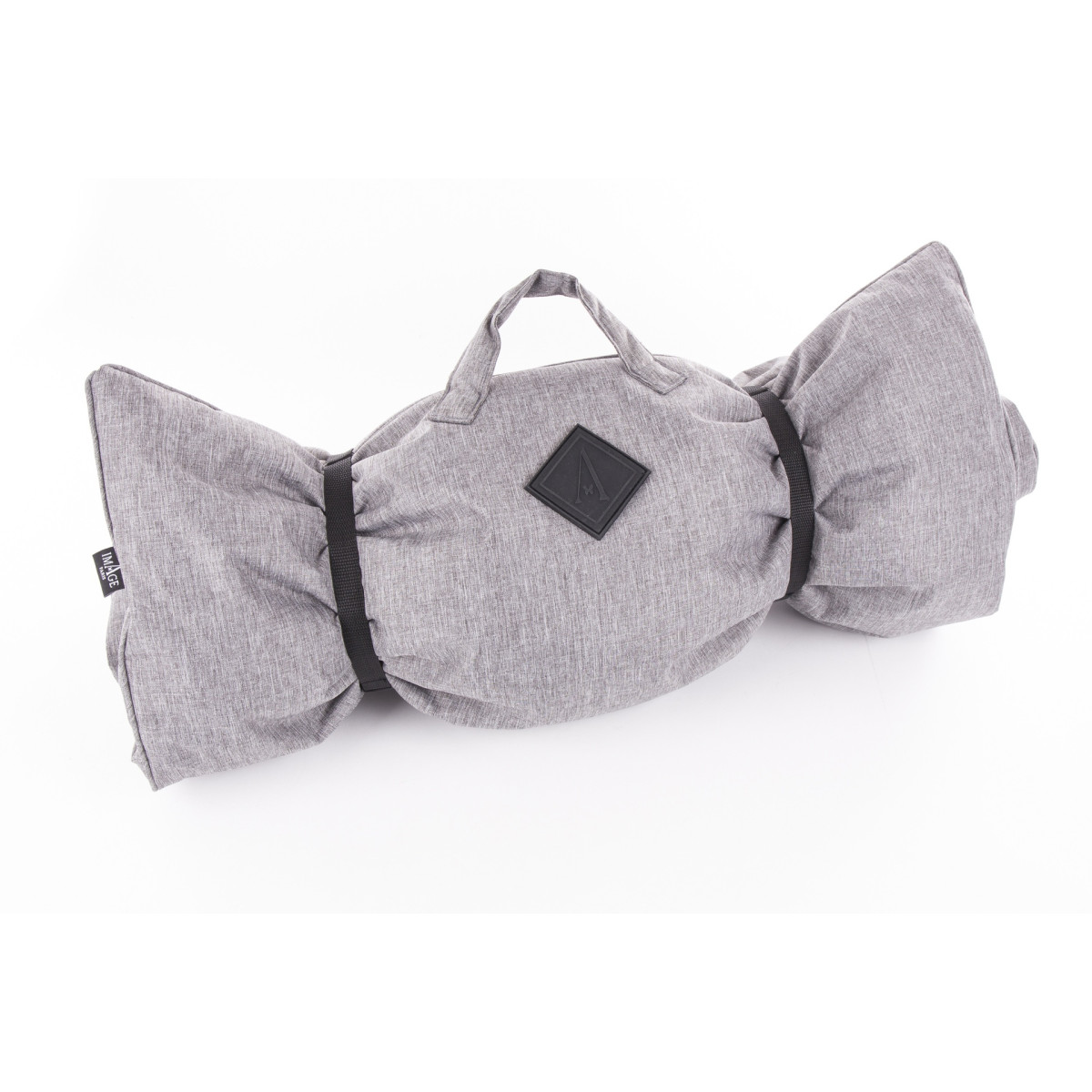 Plaid Croisette Martin Sellier gris en polyester (115cm) pour chien et chat