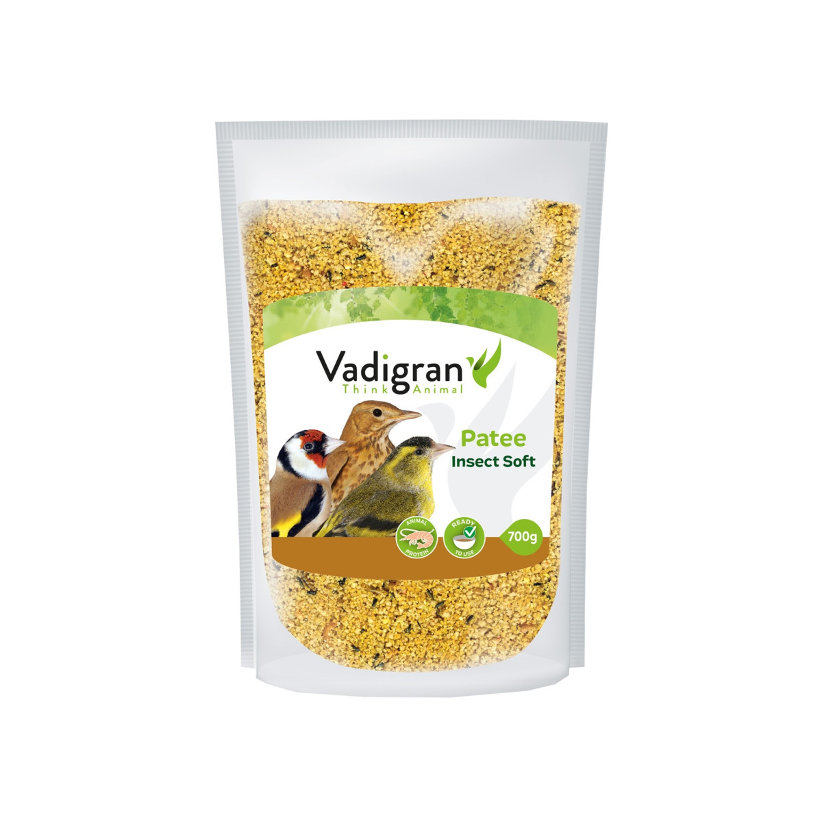 Pâtée oiseaux insectes Vadigran 700g pour oiseaux | DO&KA