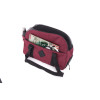 Sac de transport Croisette Martin sellier rouge (48cm) pour chien