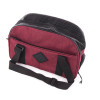 Sac de transport Croisette Martin sellier rouge (48cm) pour chien