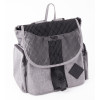 Sac ventral confort Martin Sellier Croisette gris pour chien et chat