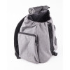 Sac ventral confort Martin Sellier Croisette gris pour chien et chat