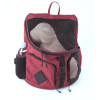 Sac à dos Croisette Martin Sellier rouge pour chien