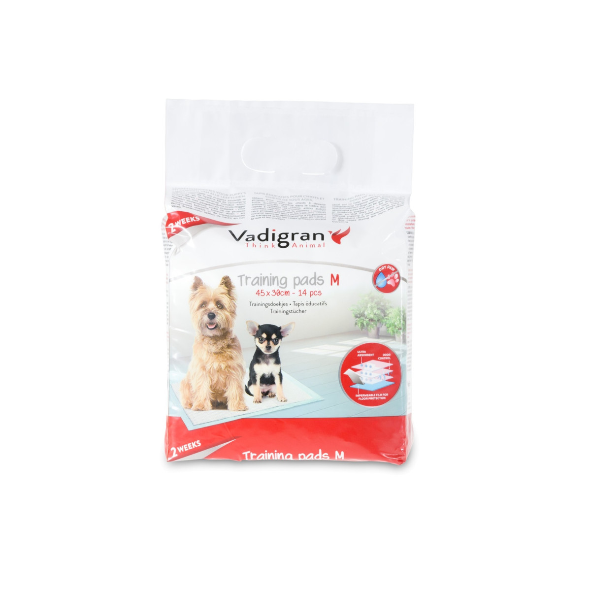 Tapis éducateur Vadigran 45x30cm 14pcs pour chien | DO&KA