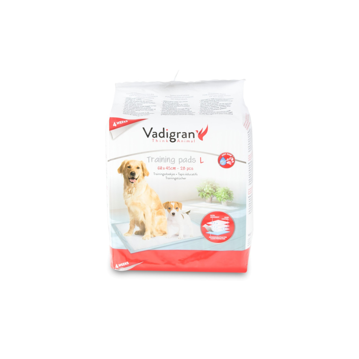Tapis éducateur Vadigran 60x45cm 28pcs pour chien | DO&KA