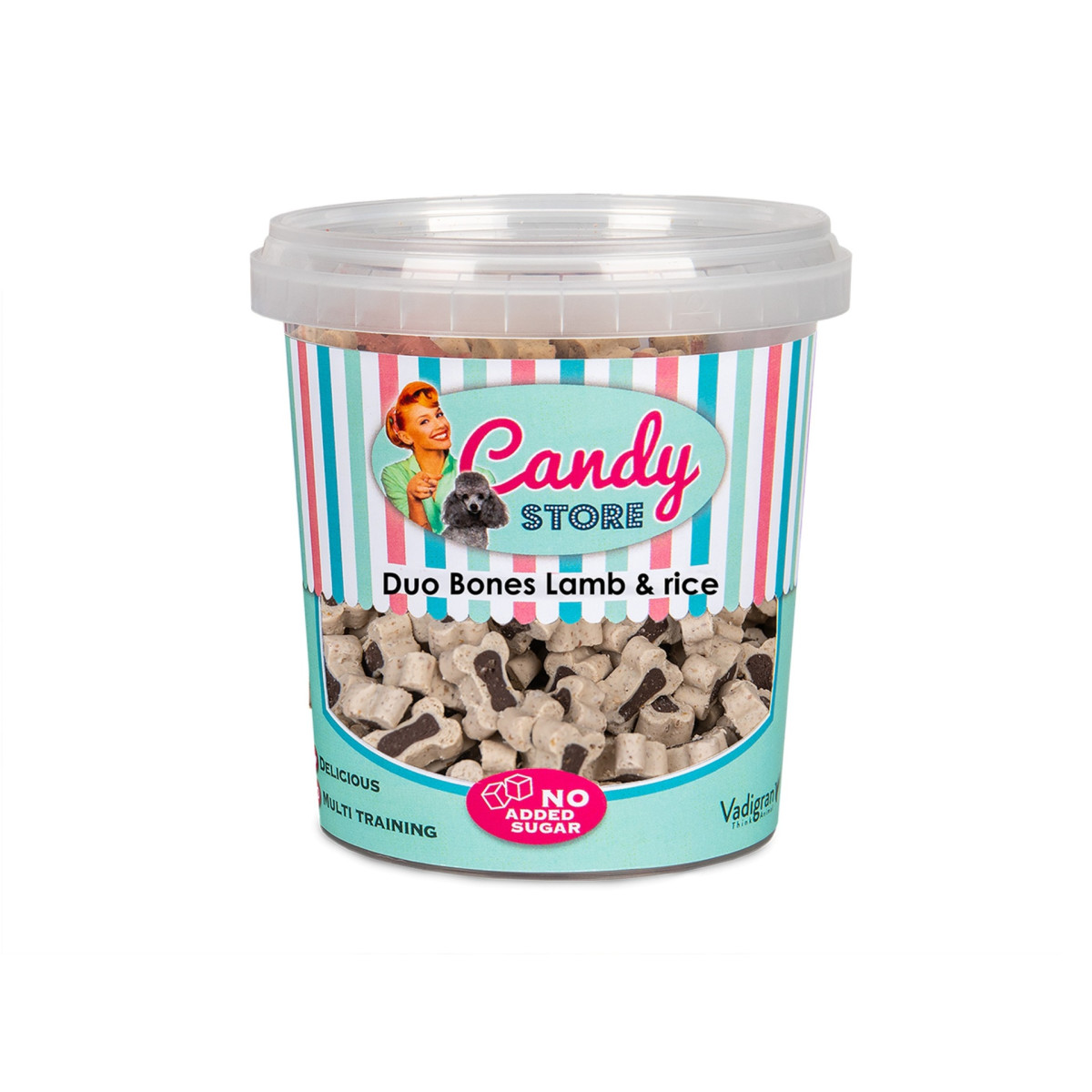 Vadigran Friandise pour chien candy duo bone agneau 500g | DO&KA