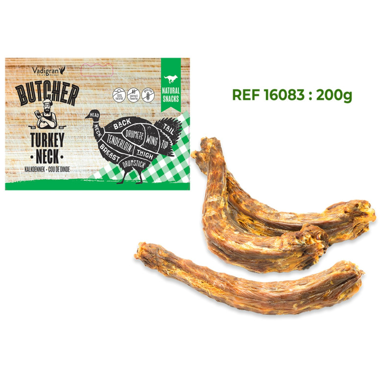 Vadigran Friandise pour chien cou de dinde 200g | DO&KA