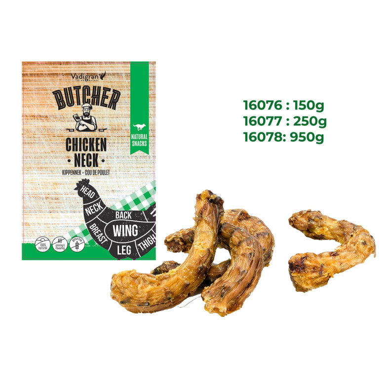 Vadigran Friandise pour chien cou de poulet 950g | DO&KA