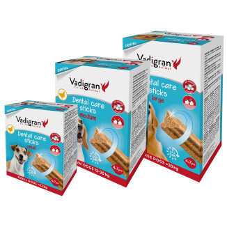 Vadigran Friandise pour chien dental care sticks taille L 840g | DO&KA