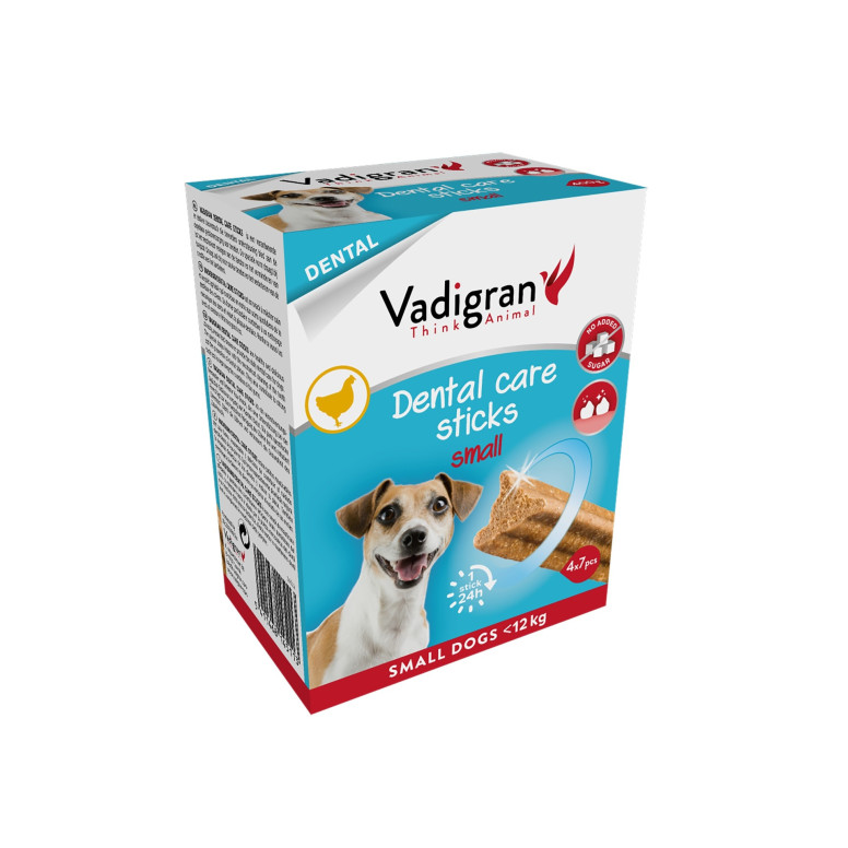 Vadigran Friandise pour chien dental care sticks taille S 400g | DO&KA