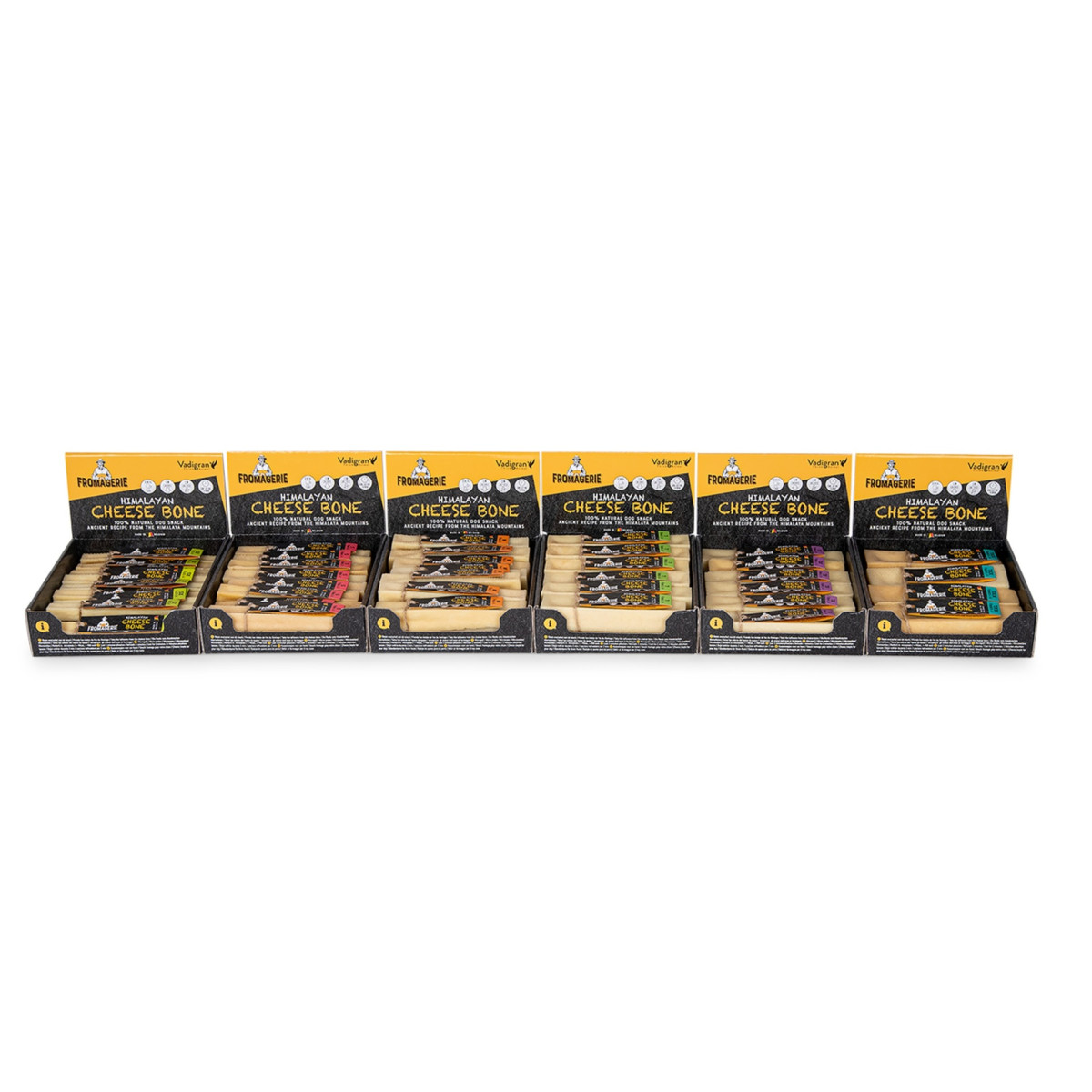 Vadigran Friandise pour chien à mâcher cheese bone 48g S | DO&KA