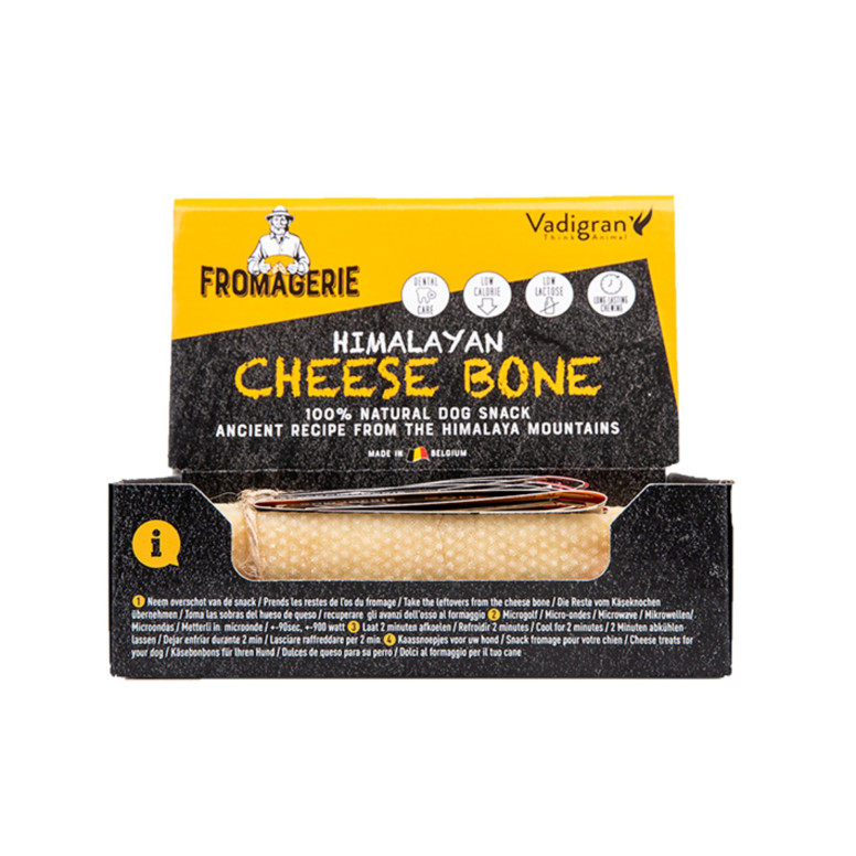 Vadigran Friandise pour chien à mâcher cheese bone 48g S | DO&KA