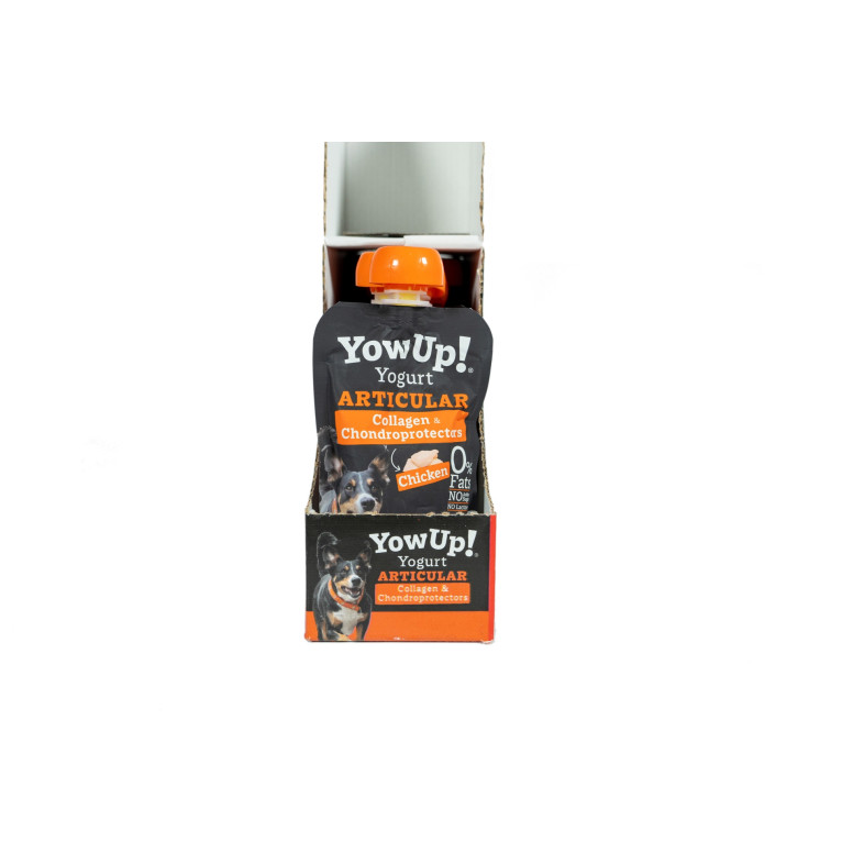 Yaourt chien Yowup poulet : santé articulaire avec glucosamine
