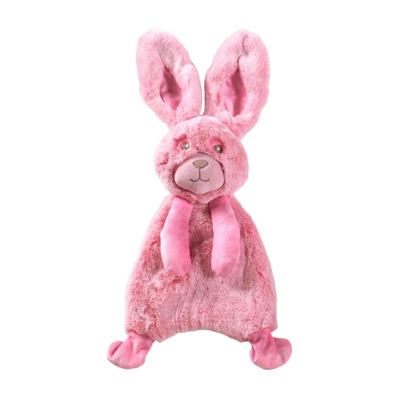 Jouet pour chien en peluche rose Vadigran Crinkie Soft Lapin 2008009 avec longues oreilles et effet 